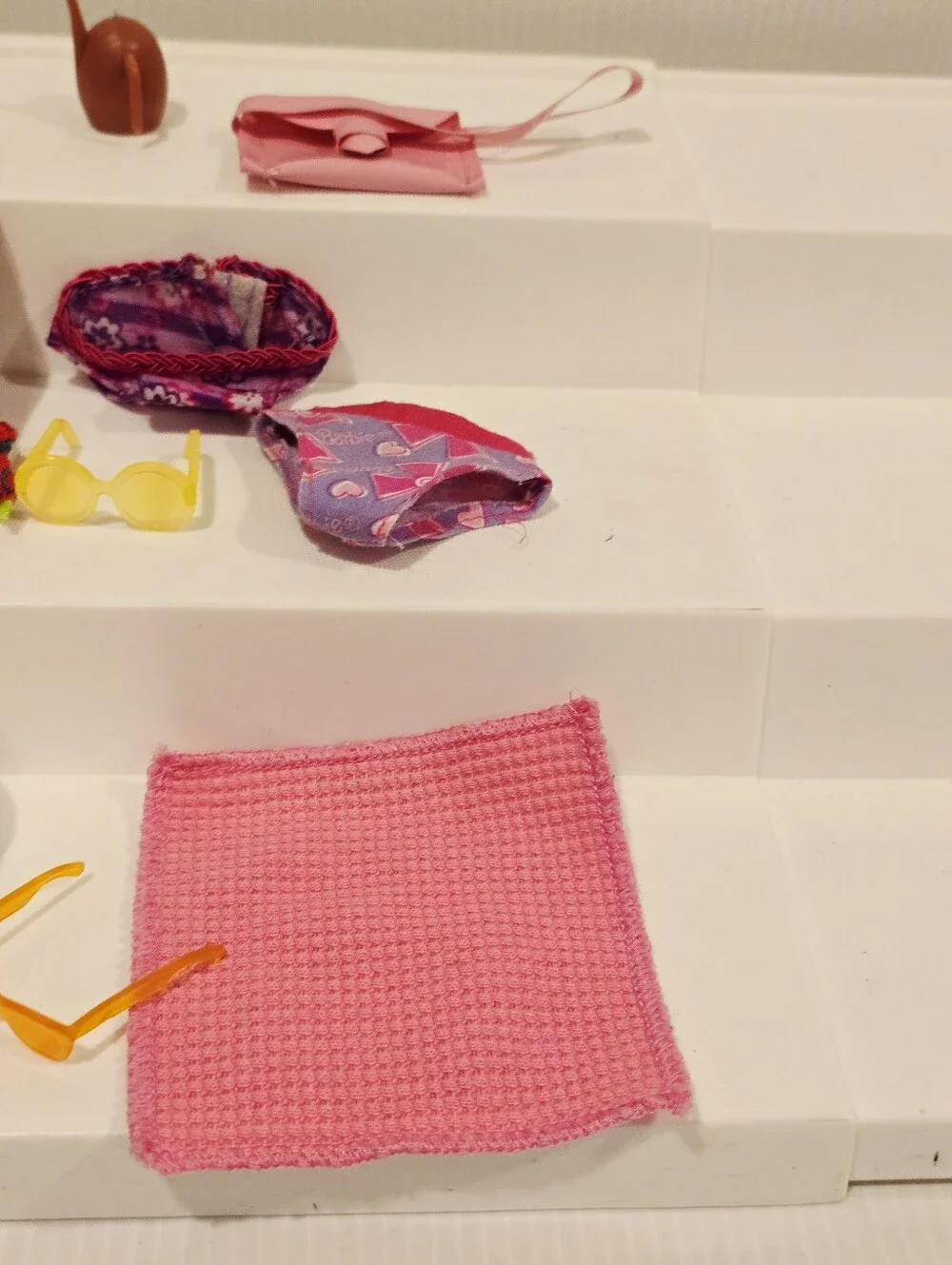 Vintage Barbie Doll Swimsuit and Beach Accessories Set